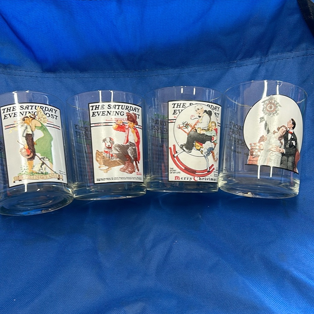 Normal Rockwell glassware collection